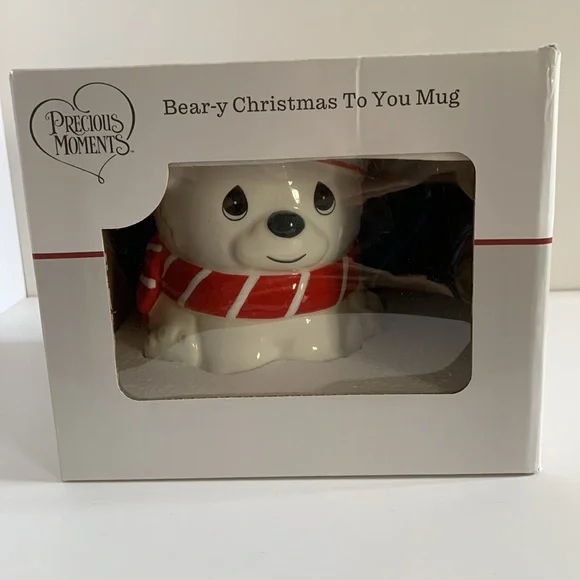 Precious Moments Holiday Mug | Bear-y Christmas To You Ceramic Mug | Hol… - Picture 5 of 8
